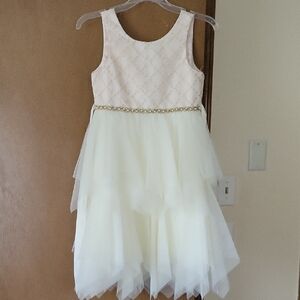 American Princess Cream Formal Dress